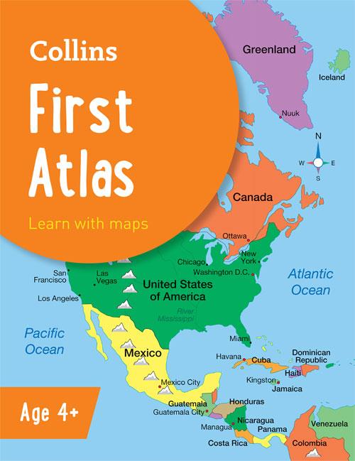 Collins School Atlases - Collins First Atlas: Ideal for learning at school and at home (Third edition)