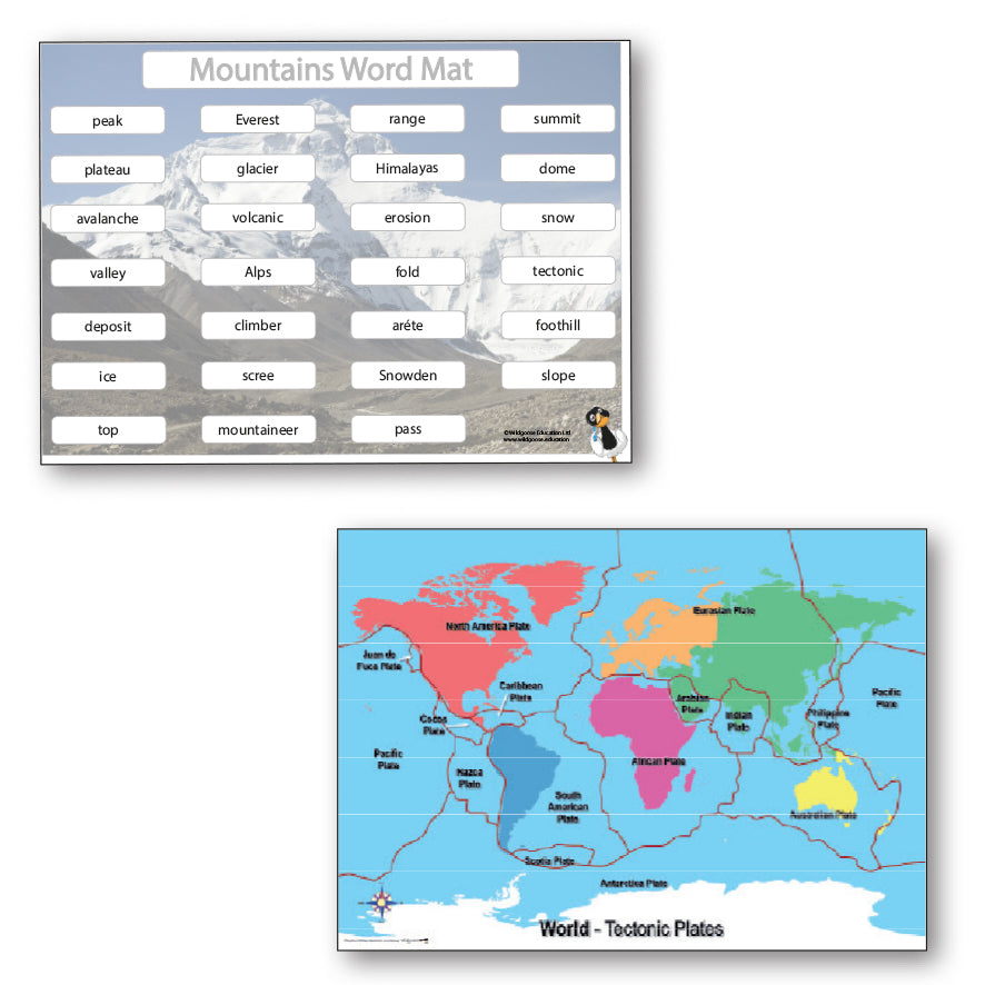 Mountains Curriculum Pack