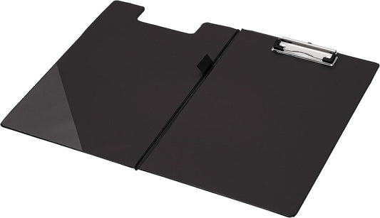 PVC Black Clipboard Folders (5 Pack)