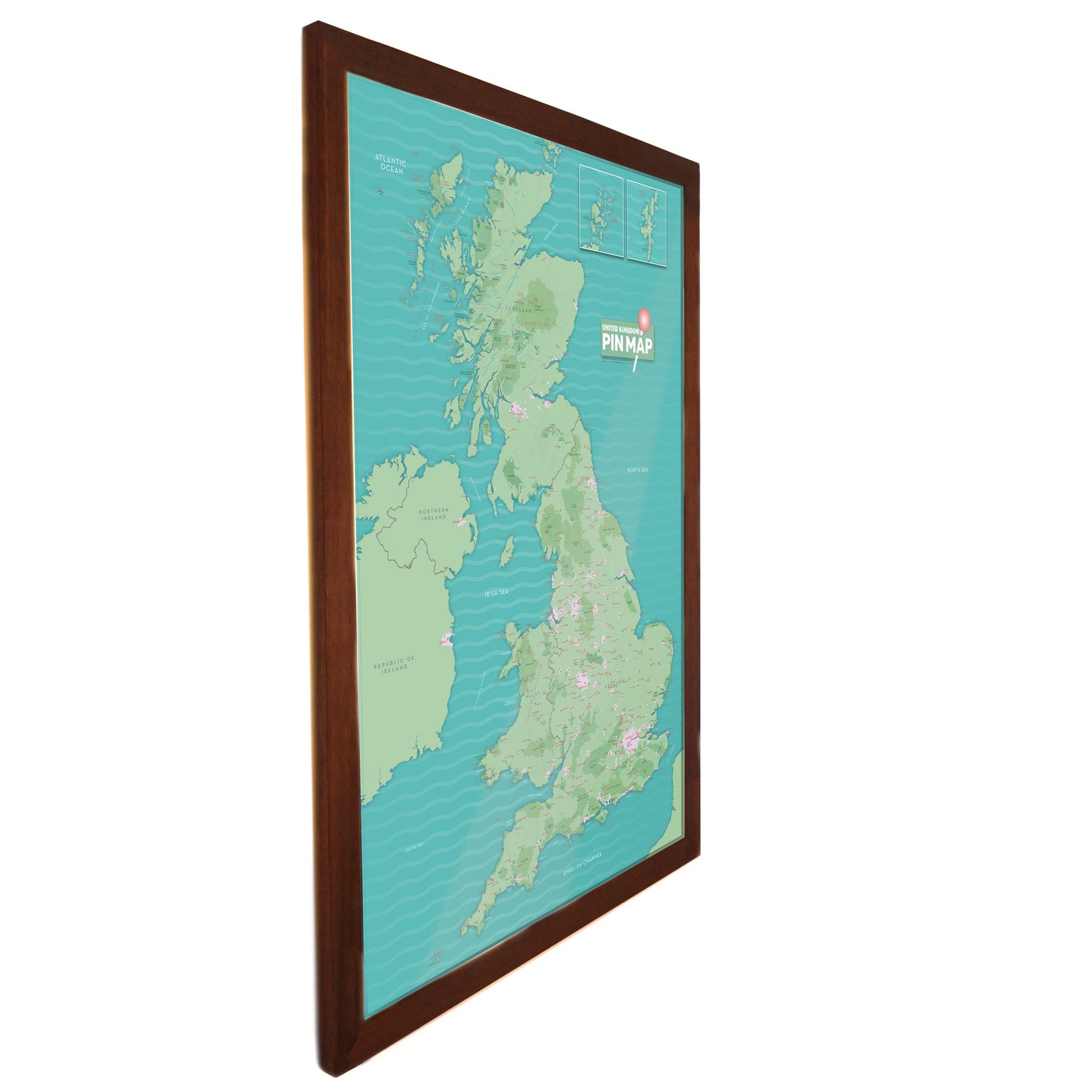 Map Gift - UK Pinboard Map